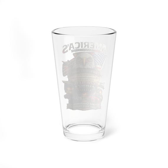 America 250th Anniversary Patriotic Eagle Pint Glass additional view 5