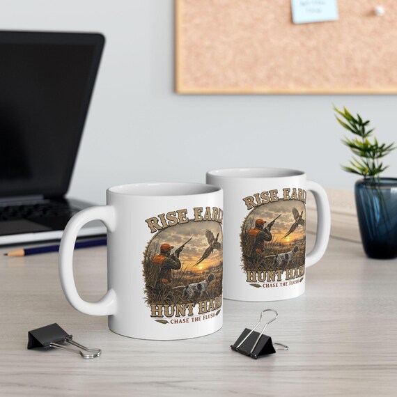 Rise Early Hunt Hard Mug additional view 2