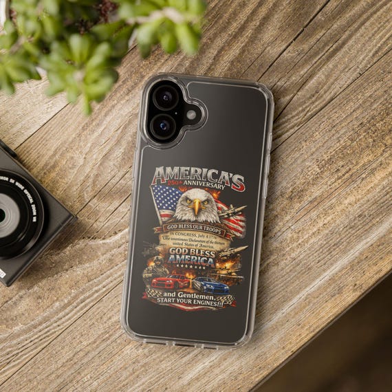 America 250th Anniversary Eagle iPhone Case additional view 4