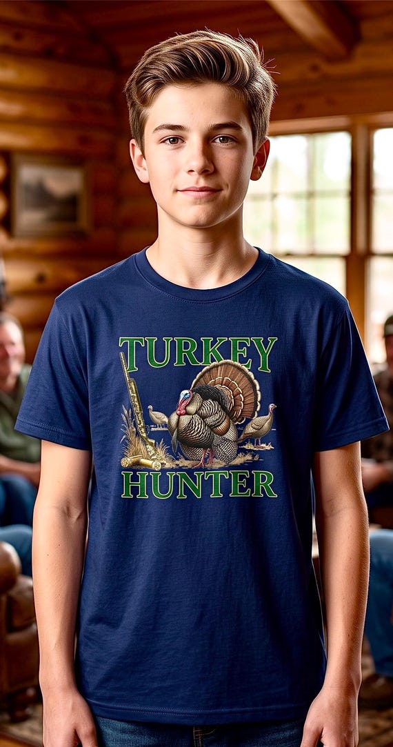 Turkey Hunter Youth Shirt spring gobbler additional view 5
