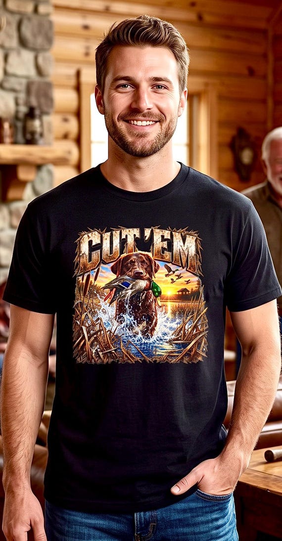 Cut Em Duck Hunting Shirt additional view 4
