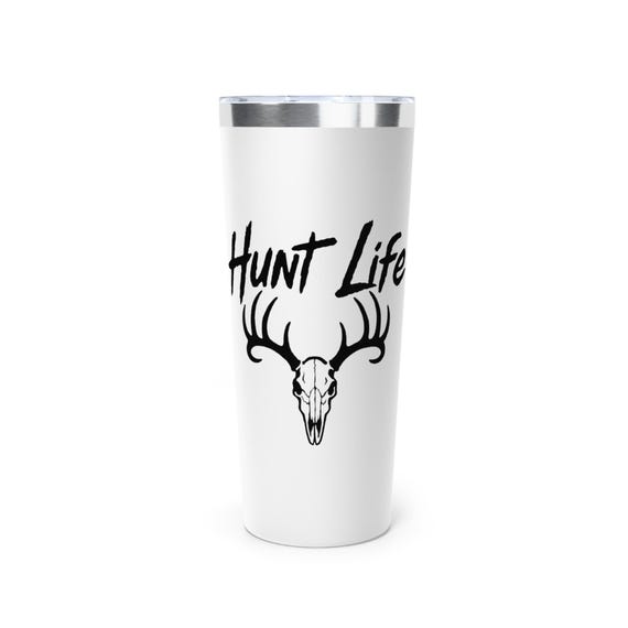Whitetail Hunt Life Skull Tumbler additional view 3