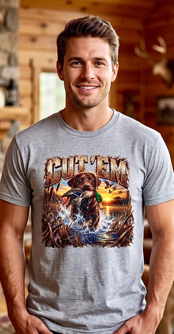 Cut Em Duck Hunting Shirt additional view 6
