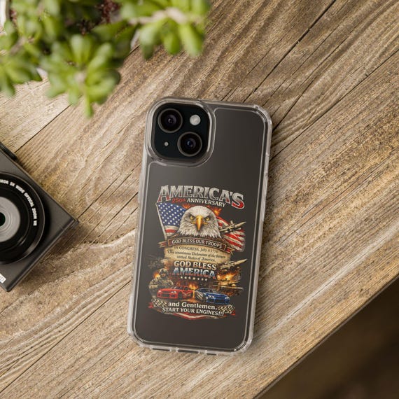 America 250th Anniversary Eagle iPhone Case additional view 6