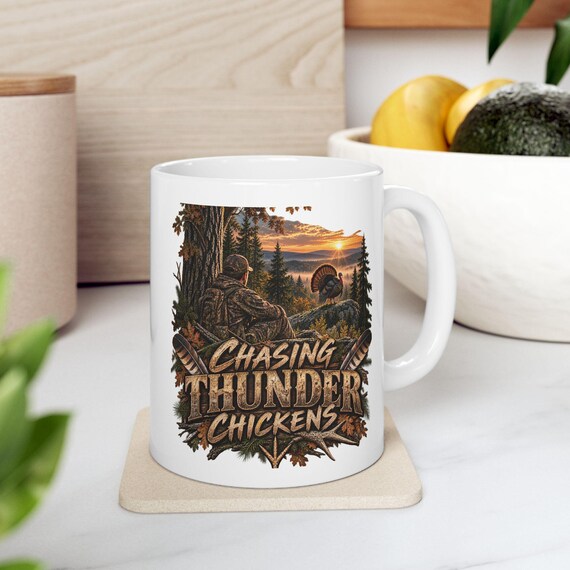 Chasing Thunder Chickens Mug additional view 2