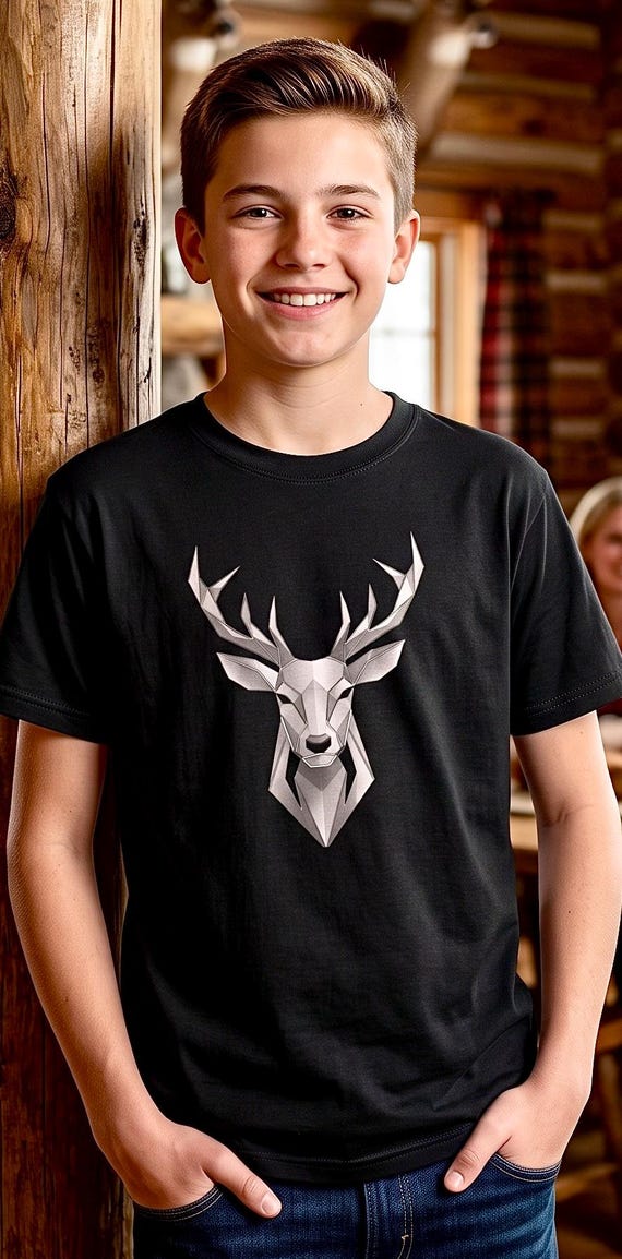 Whitetail Deer Youth Shirt additional view 2