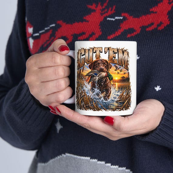 Cut Em Duck Hunting Mug additional view 8