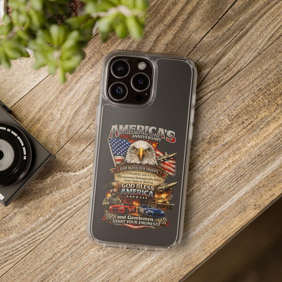 America 250th Anniversary Eagle iPhone Case additional view 5
