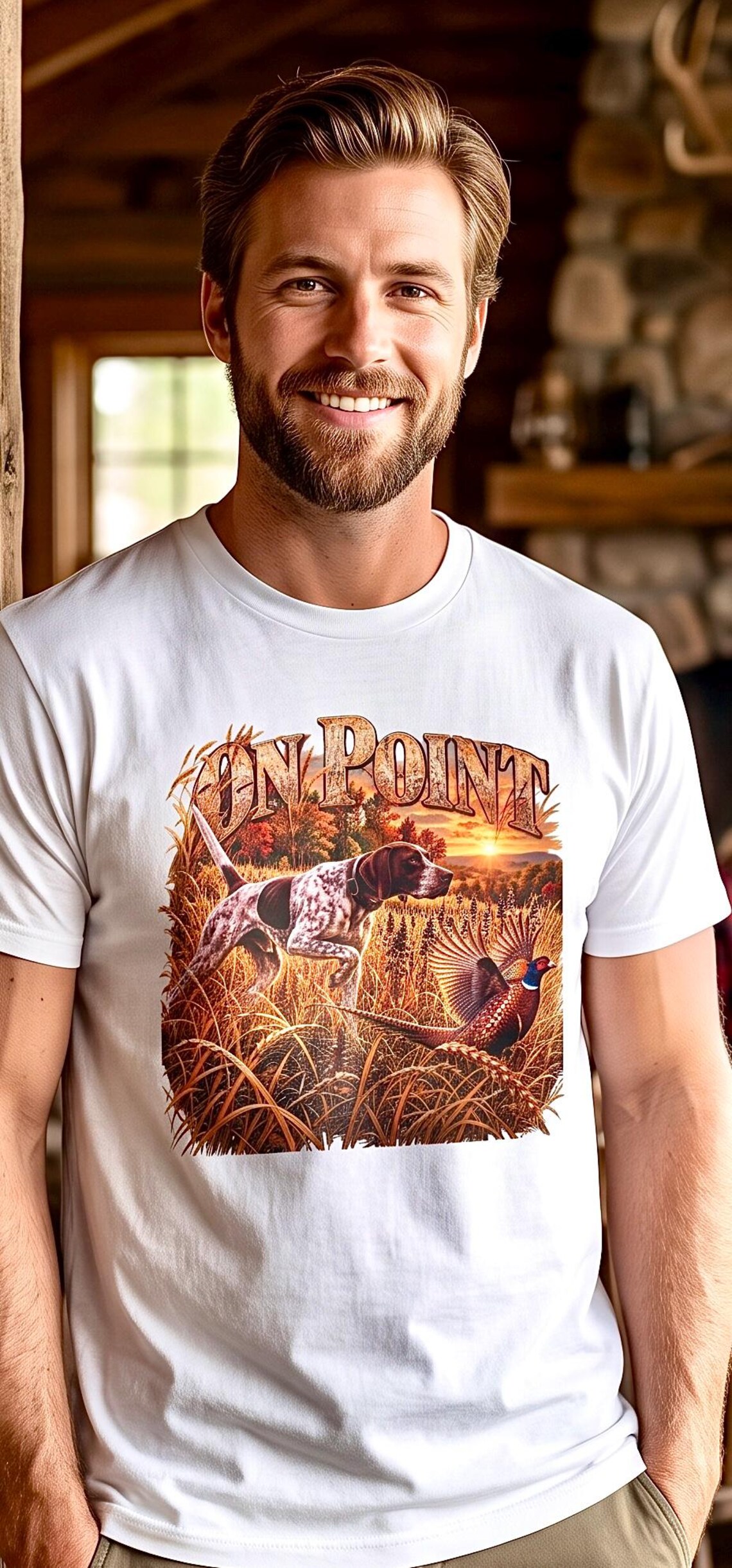On Point Pheasant Hunting Shirt product photo