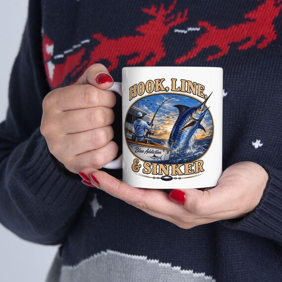 Hook, Line, & Sinker Marlin Fishing Mug additional view 8