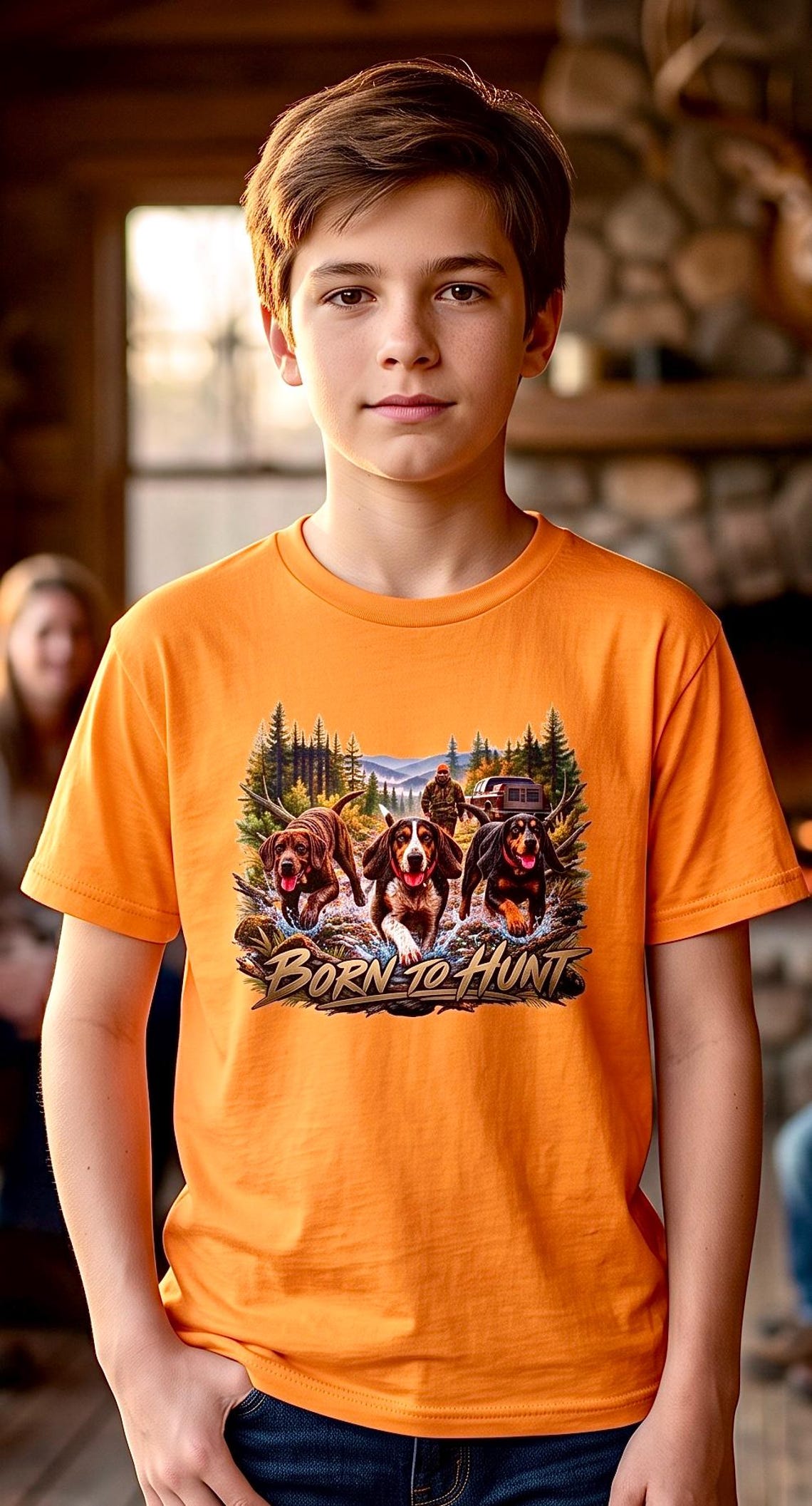Born to Hunt Youth Shirt product photo