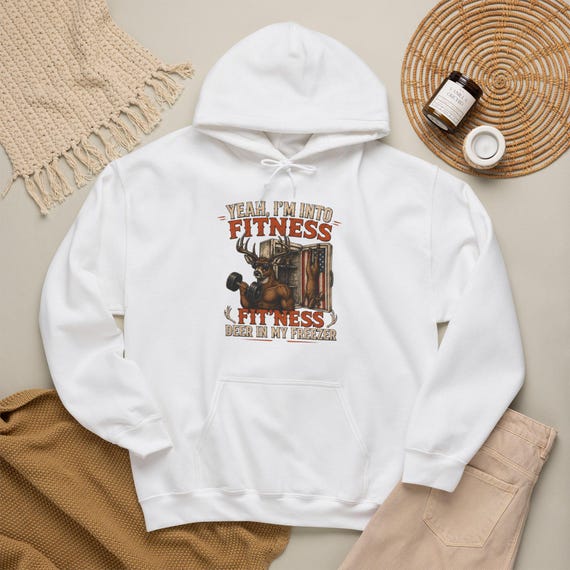 Funny Hunting Hoodie, Deer In My Freezer Sweatshirt additional view 10