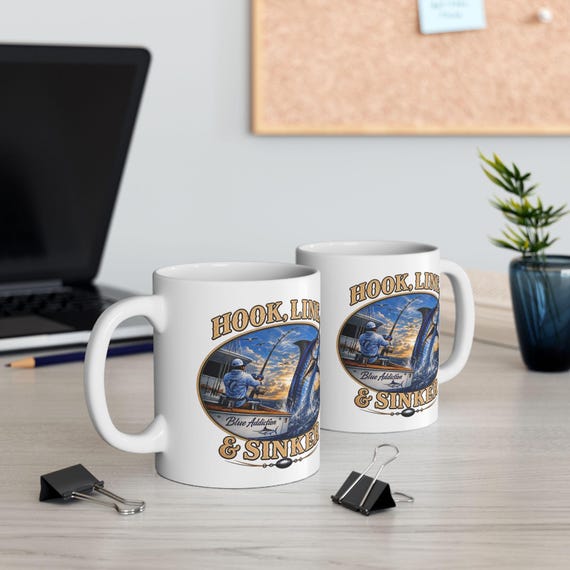 Hook, Line, & Sinker Marlin Fishing Mug additional view 2