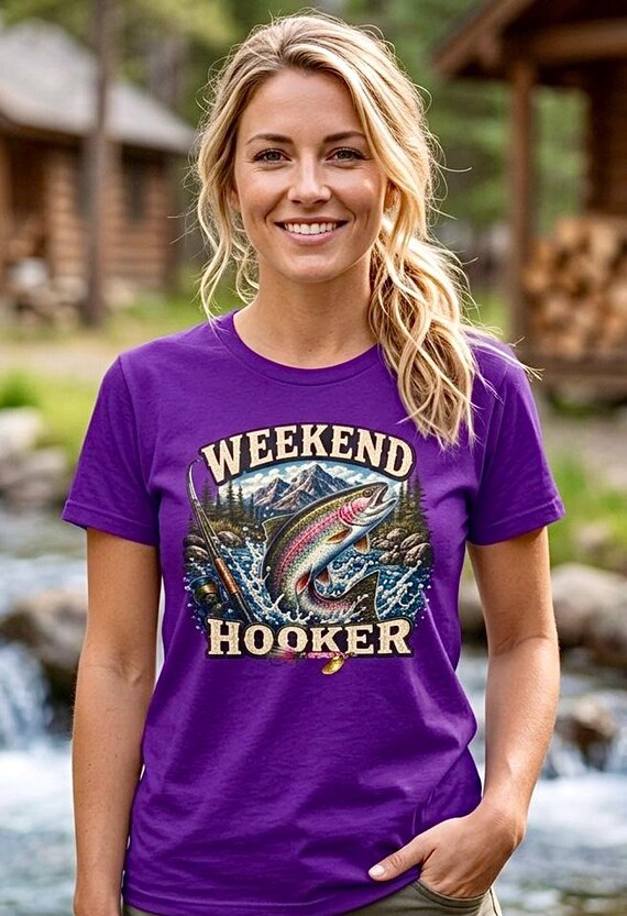 Funny Fishing Shirt, Rainbow Trout Fly Fishing Graphic Tee additional view 10