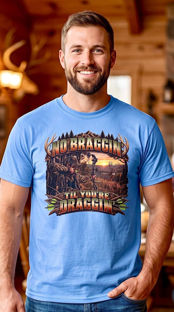 No Braggin Til Youre Draggin Shirt additional view 7