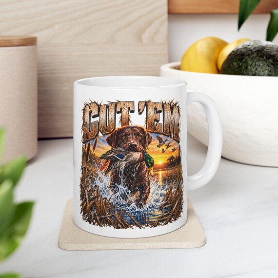 Cut Em Duck Hunting Mug additional view 5