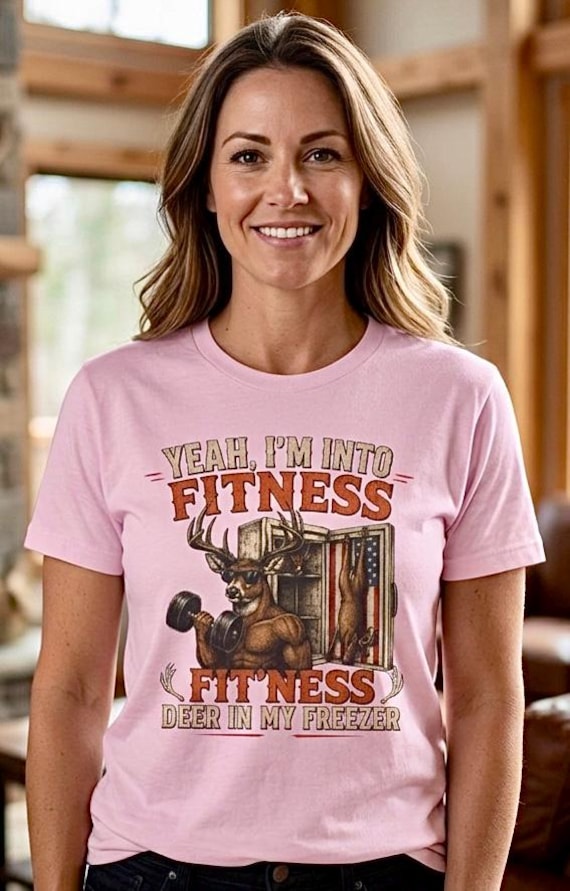 Whitetail Fitness Deer In My Freezer Shirt, Funny Deer Hunting Tee additional view 8