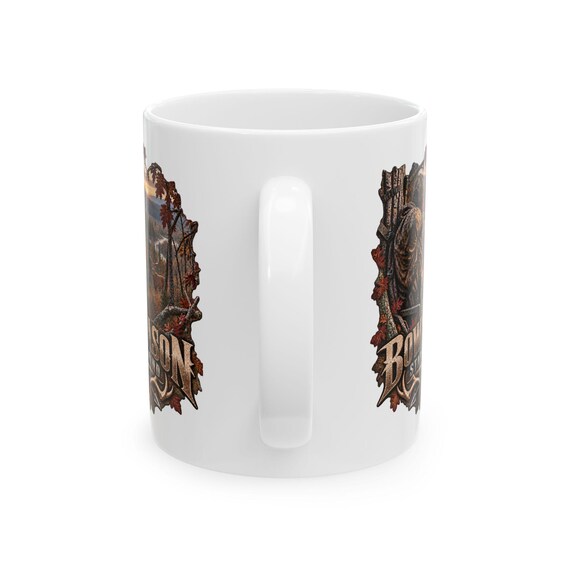 Bow Season State Of Mind Whitetail Buck Mug bow hunter additional view 7