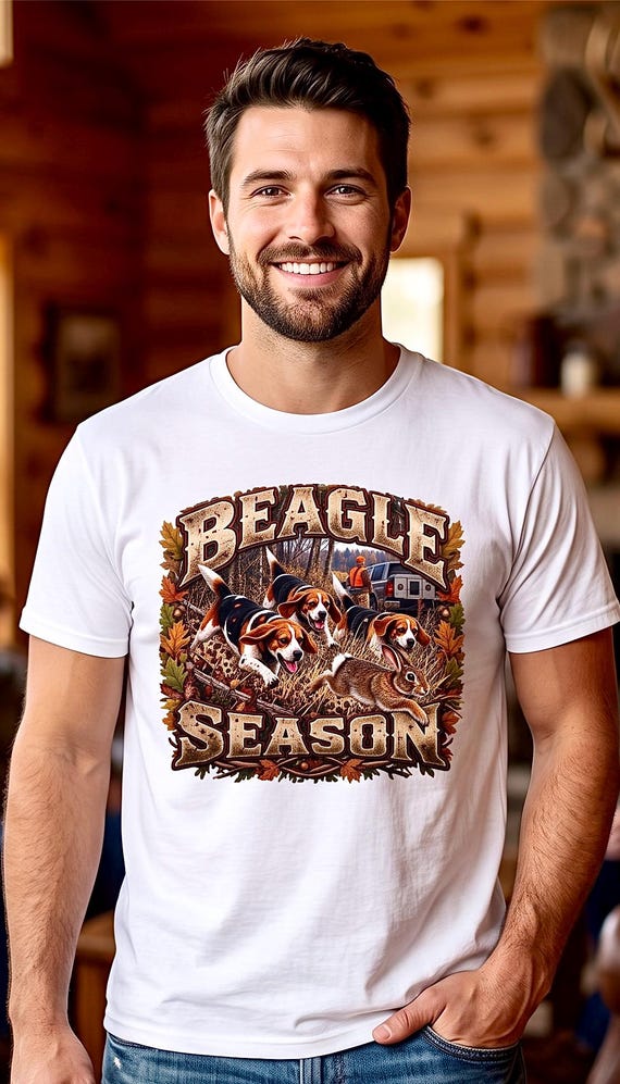 Beagle Season Shirt rabbit hunter beagle dog additional view 5
