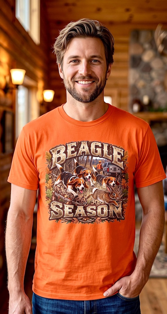 Beagle Season Shirt rabbit hunter beagle dog product photo