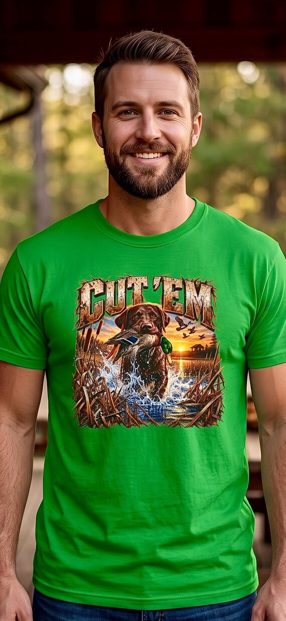 Cut Em Duck Hunting Shirt additional view 9
