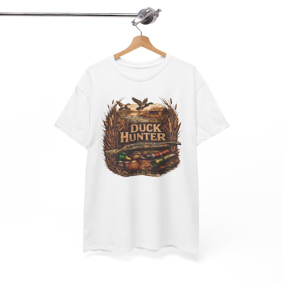 Mallard Duck Hunter Vintage Graphic Tee, Waterfowl Hunting Apparel additional view 10
