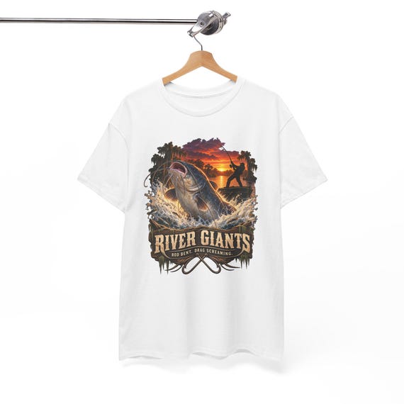 River Giants Catfishing Tee catfish hunter additional view 10