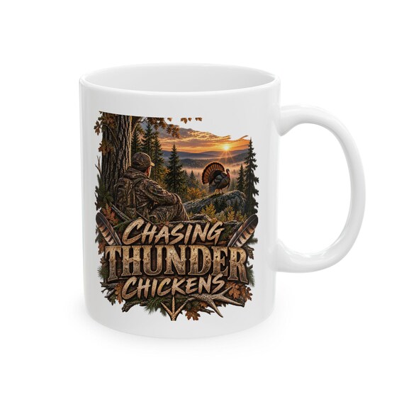 Chasing Thunder Chickens Mug additional view 4