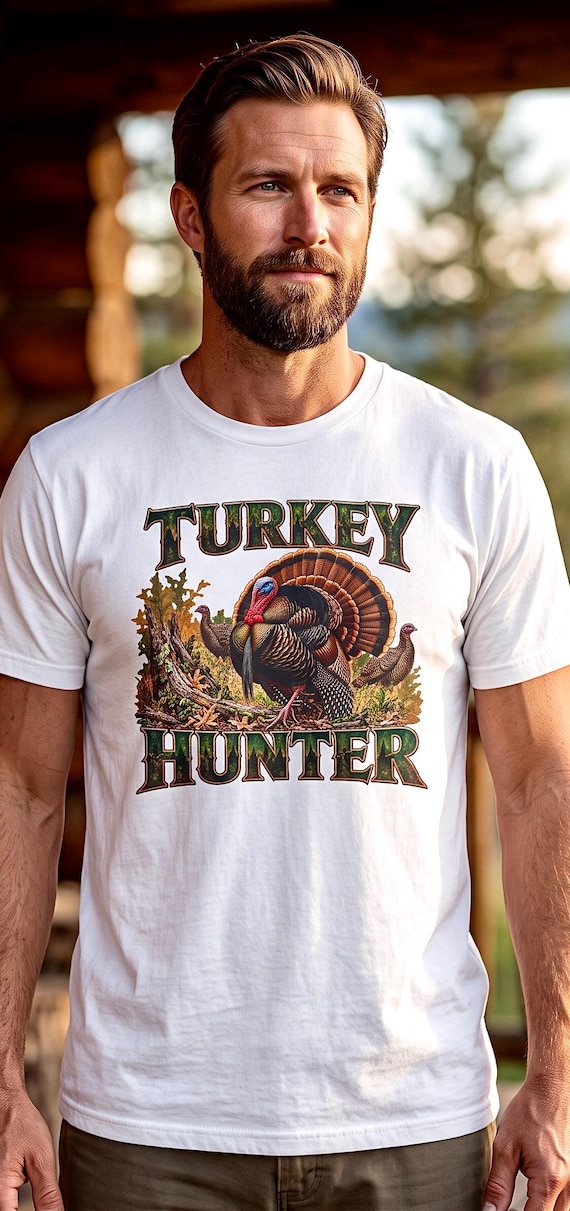 Turkey Hunter Tee Spring Gobbler Thunder Chicken Longbeard product photo