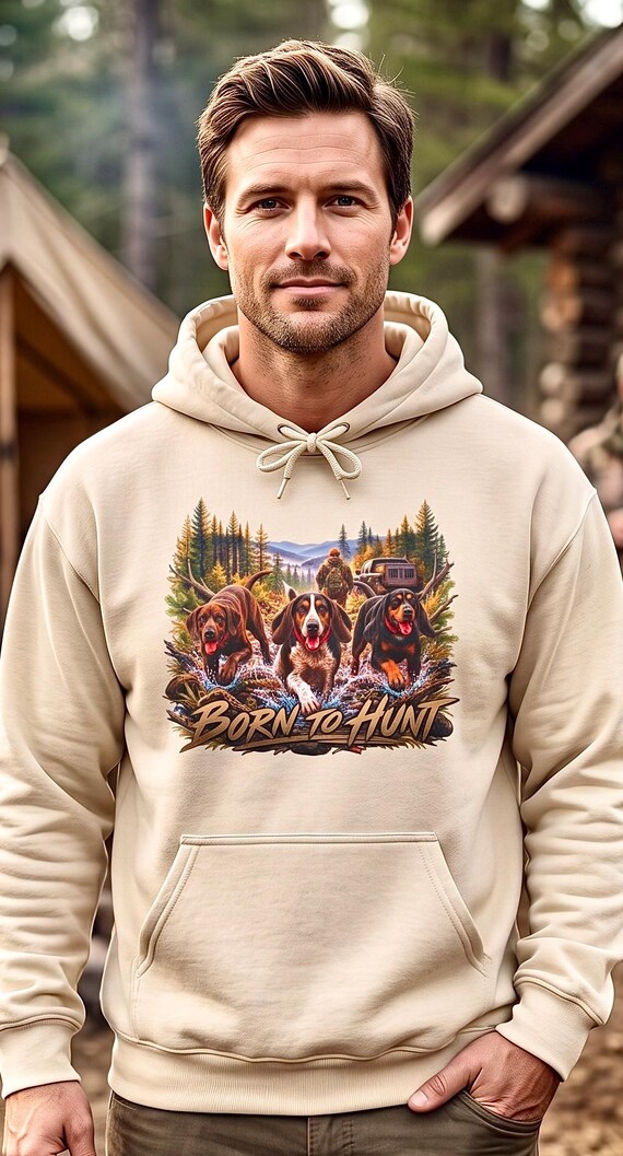 Born to Hunt Hoodie additional view 3