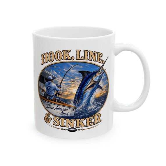 Hook, Line, & Sinker Marlin Fishing Mug additional view 7
