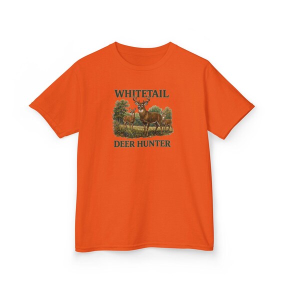 Whitetail Deer Hunter Kids Shirt additional view 10