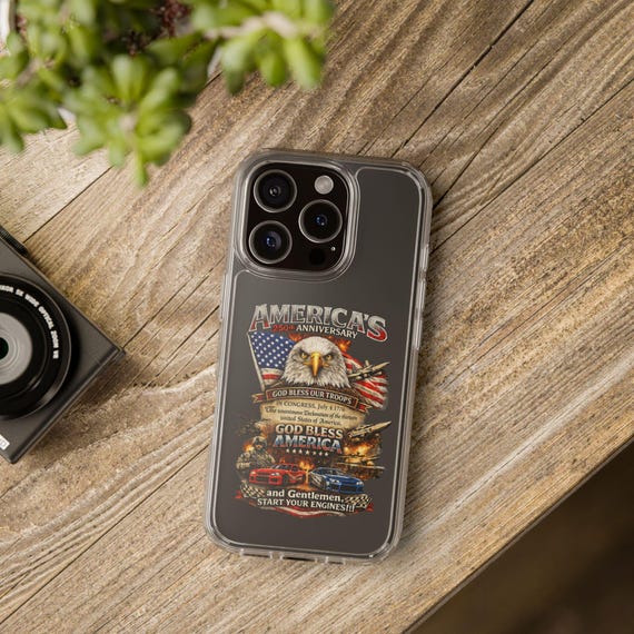 America 250th Anniversary Eagle iPhone Case additional view 3