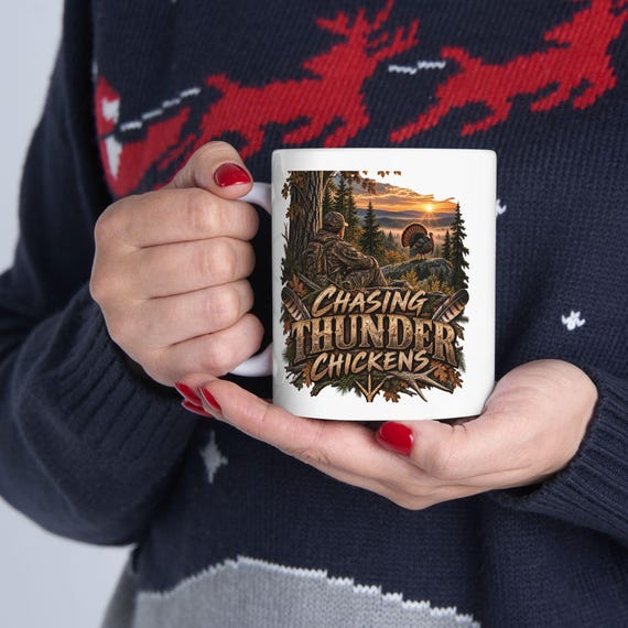 Chasing Thunder Chickens Mug additional view 7