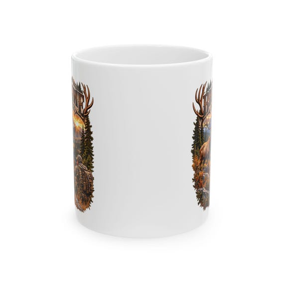 Elk Hunting Mug additional view 10
