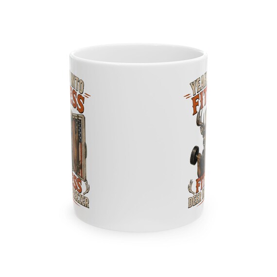 Funny Hunting Mug, Deer In My Freezer Coffee Cup additional view 9