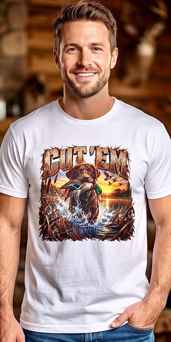 Cut Em Duck Hunting Shirt additional view 7