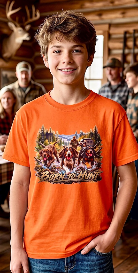 Born to Hunt Youth Shirt additional view 8