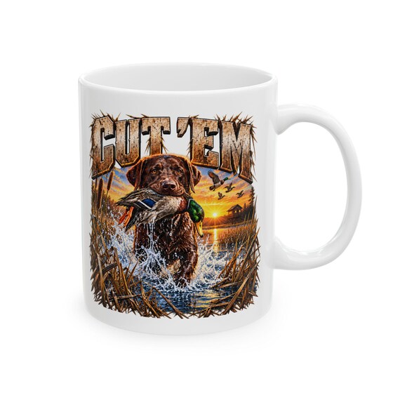 Cut Em Duck Hunting Mug additional view 2