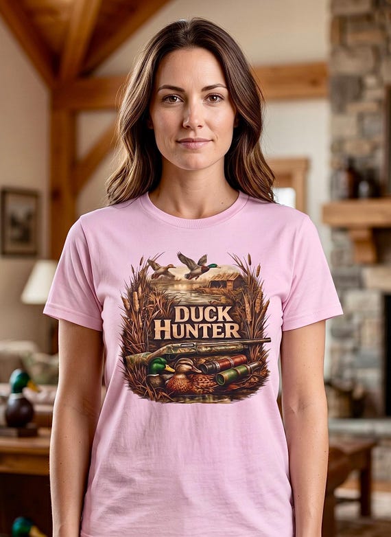 Mallard Duck Hunter Vintage Graphic Tee, Waterfowl Hunting Apparel additional view 9