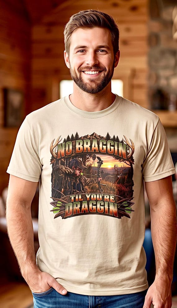 No Braggin Til Youre Draggin Shirt additional view 4