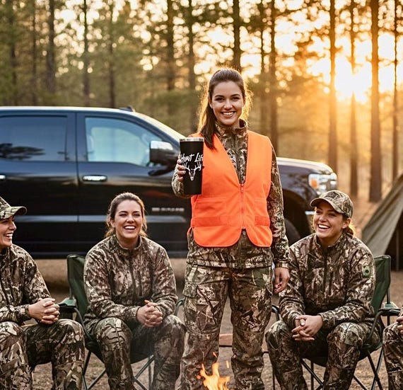 Whitetail Hunt Life Skull Tumbler additional view 9