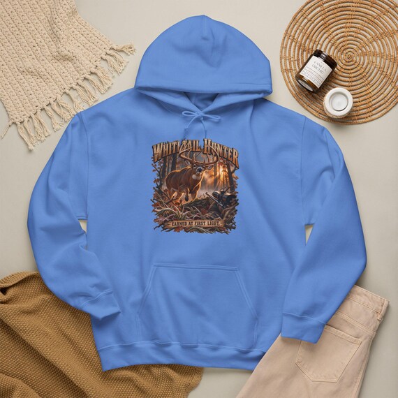 Whitetail Deer Hunter Earned At First Light Hoodie additional view 6