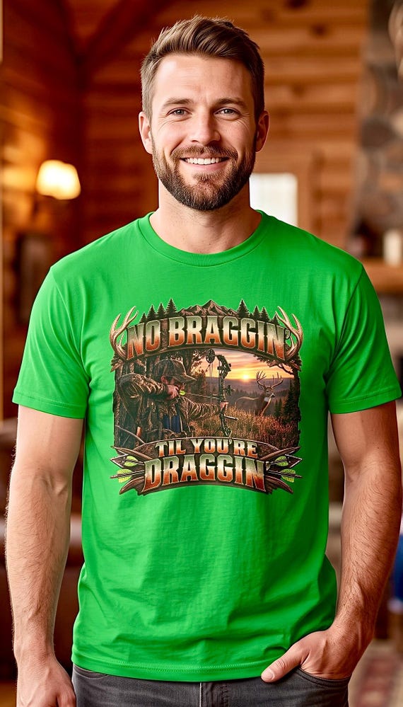 No Braggin Til Youre Draggin Shirt additional view 8