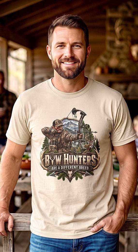Bow Hunters Are A Different Breed Tee compound bow archery additional view 5