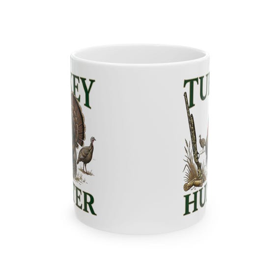 Turkey Hunter Mug, Wild Turkey Hunting Coffee Cup additional view 10