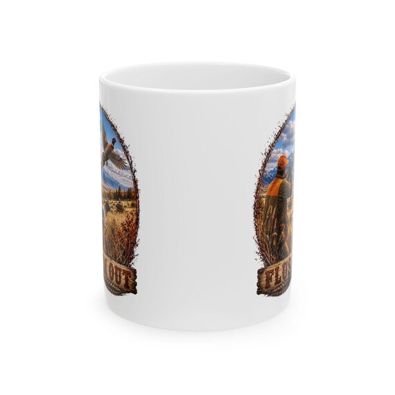 Pheasant Hunting Mug, Upland Bird Hunter Coffee Cup additional view 10