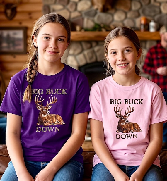 Big Buck Down Youth Shirt additional view 9