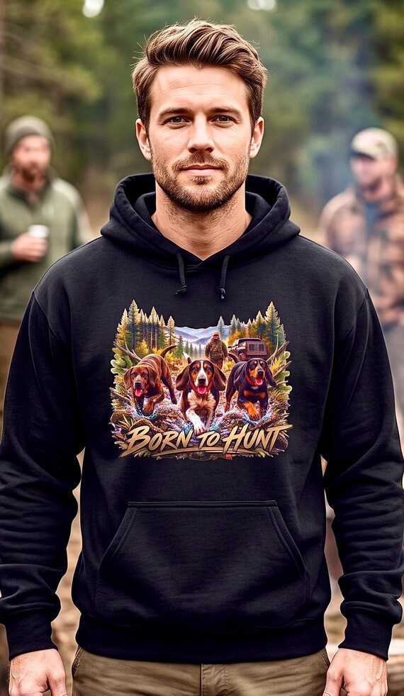 Born to Hunt Hoodie additional view 4