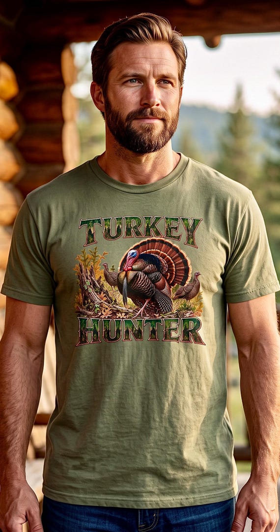 Turkey Hunter Tee Spring Gobbler Thunder Chicken Longbeard additional view 9